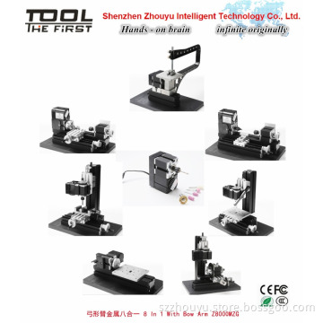 Factory Sales multi purpose 8 In 1 With Bow Arm for hobby amateur